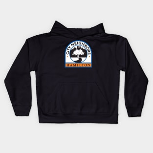 City Neighbors Hamilton CNH Logo Kids Hoodie